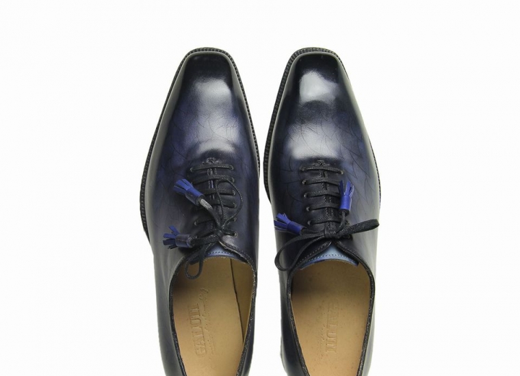 Midnight Blue Whole Cut Oxford LE