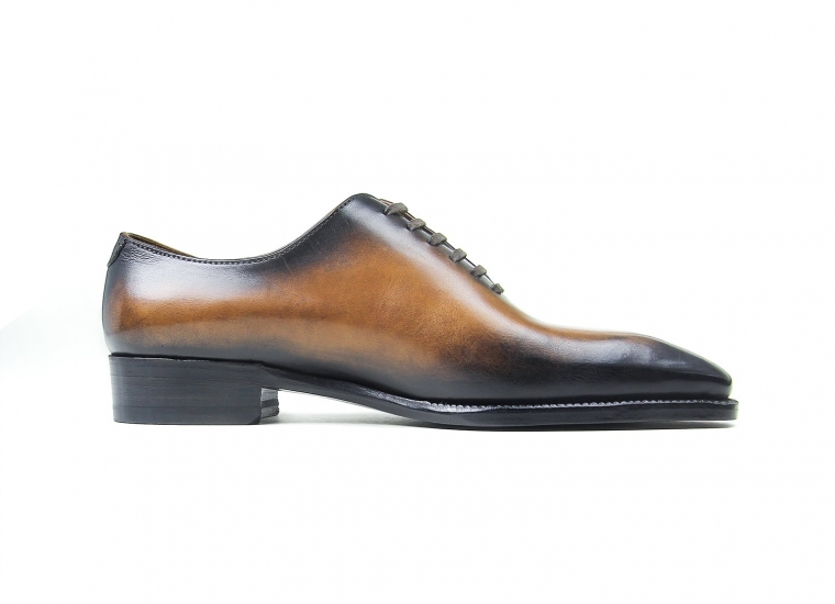 Tenne Patina Whole Cut Oxford LE