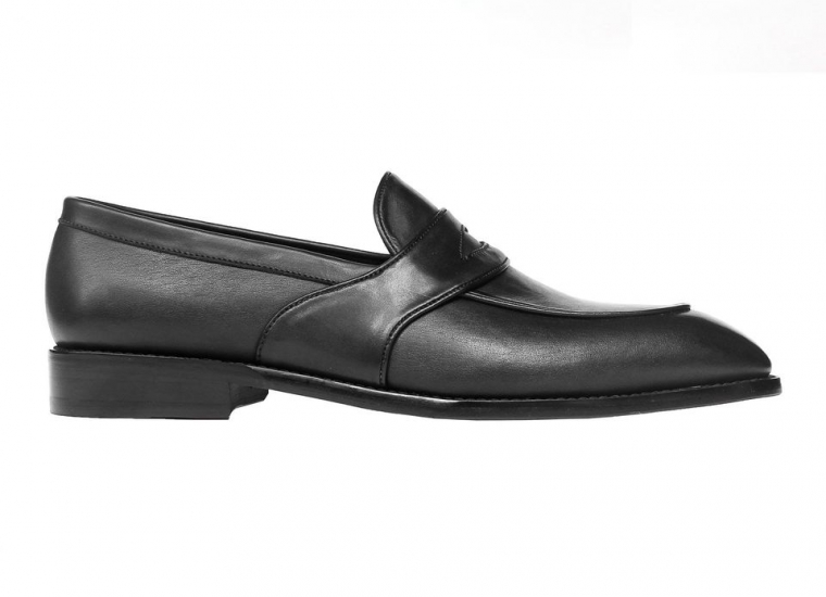 Black Penny Loafer RU01