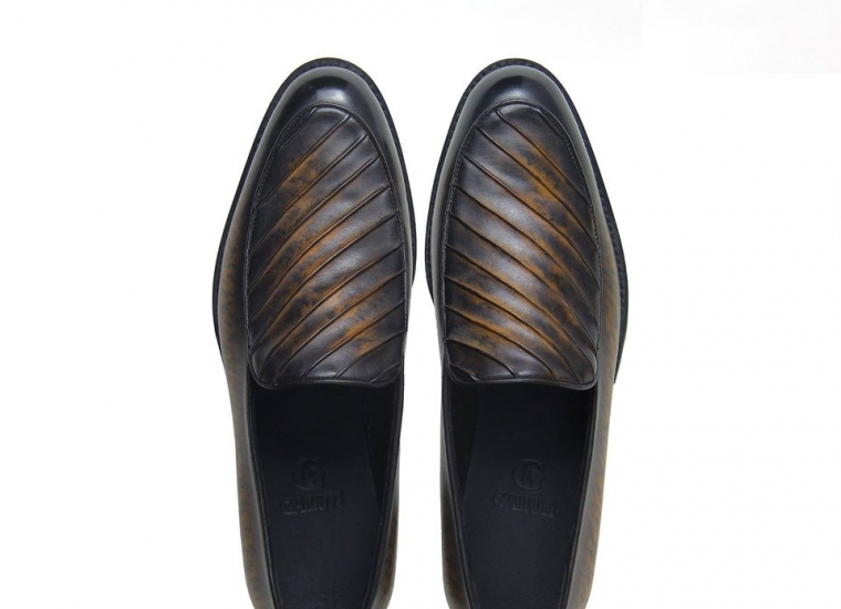 Patina loafer diagonal stripes 2 RU