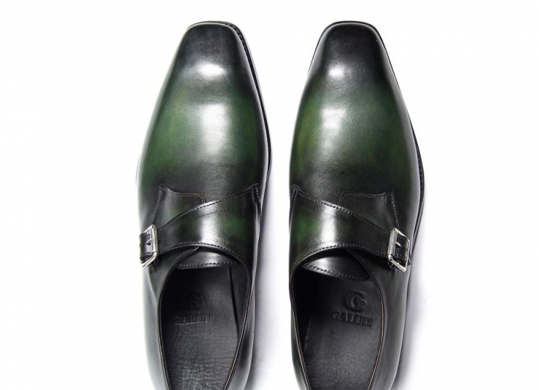 Single Monkstrap Green Patina RU