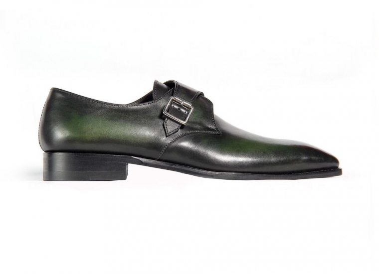 Single Monkstrap Green Patina RU