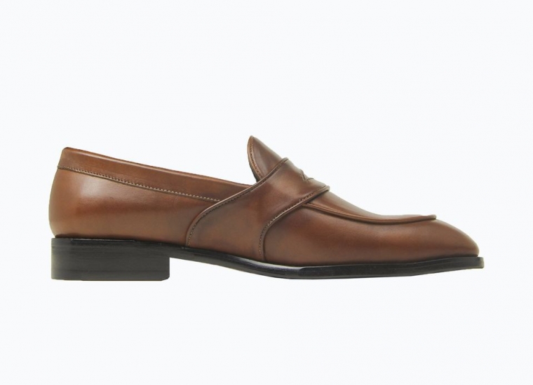 Saddle Brown Penny Loafer RU