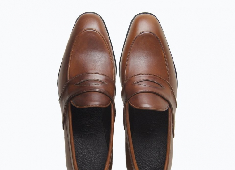 Saddle Brown Penny Loafer RU