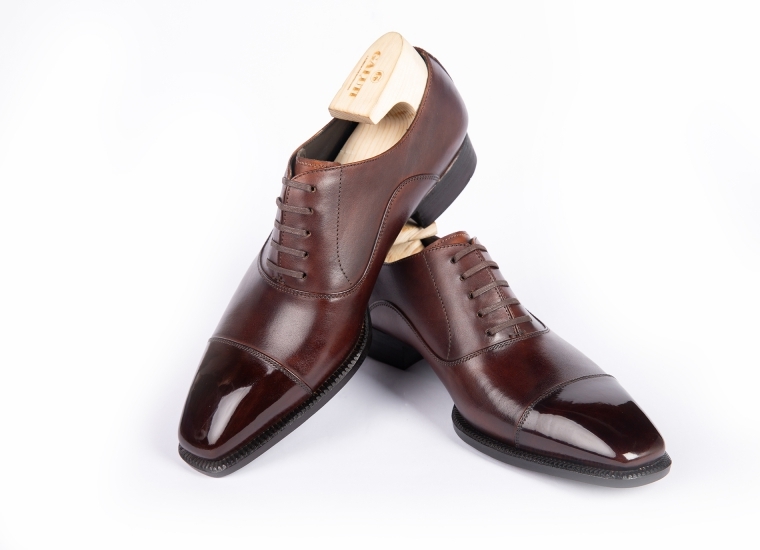 Brown Cap Toe Oxford LE