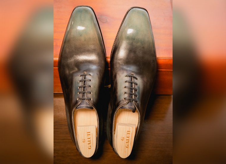 Oxford WholeCut Cyan LE