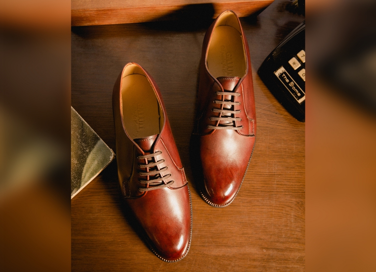 Derby Blucher Black LE