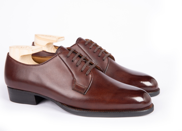 Derby Blucher Black LE