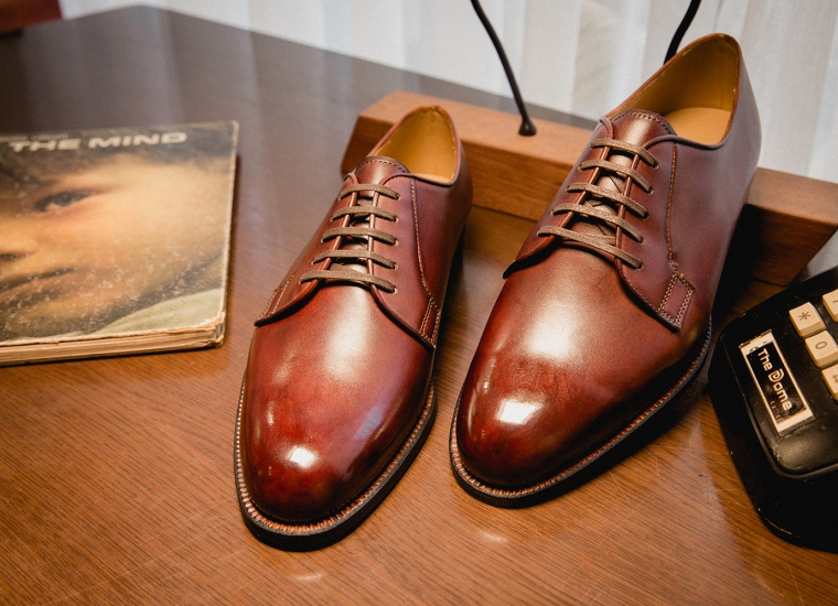 Brown Blucher Derby LE