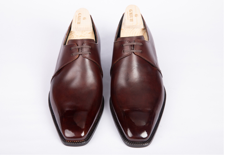Derby 2 Eyelets Brown LE