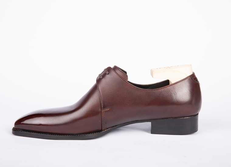 Derby 2 Eyelets Brown LE