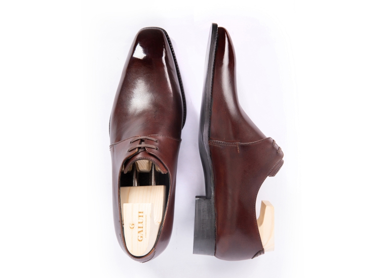 Derby 2 Eyelets Brown LE