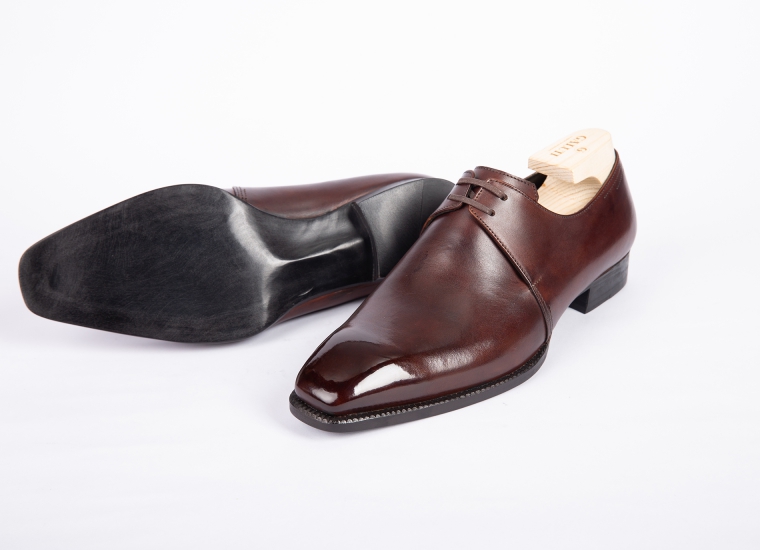 Derby 2 Eyelets Brown LE