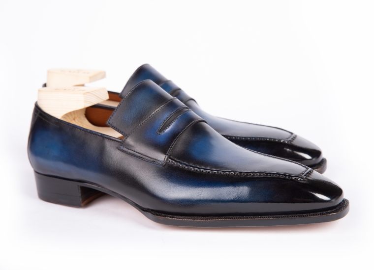 Andy Loafer Blue Patina LE