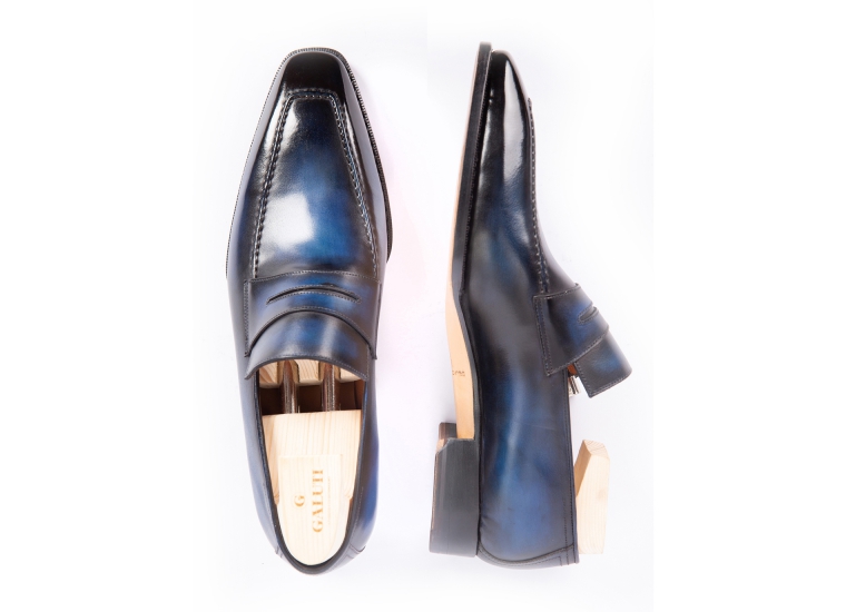 Andy Loafer Blue Patina LE