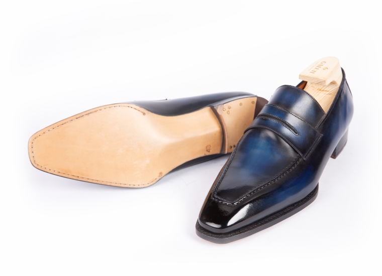 Andy Loafer Blue Patina LE