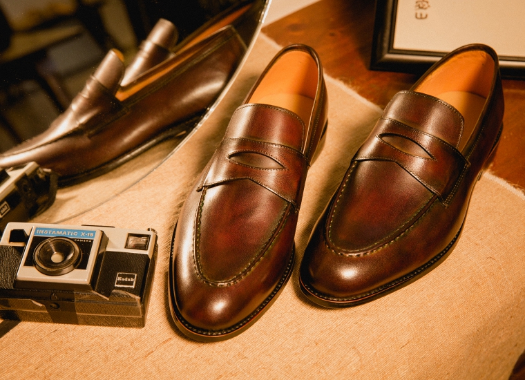 Dark Brown Penny Loafer RU