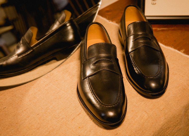 Black Penny Loafer RU