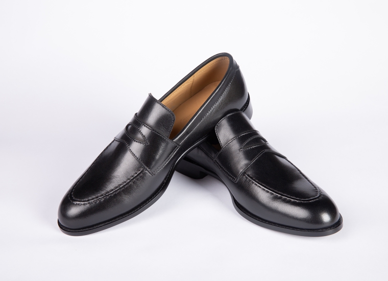 Black Penny Loafer RU