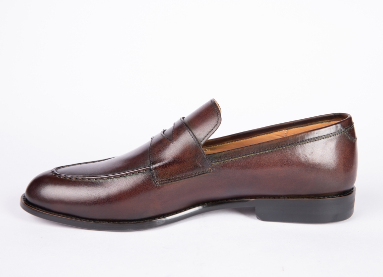 Dark Brown Penny Loafer RU