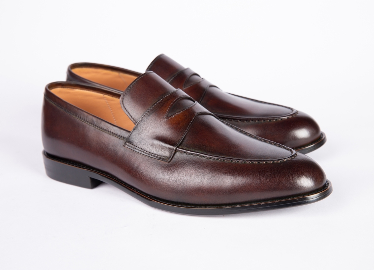 Dark Brown Penny Loafer RU