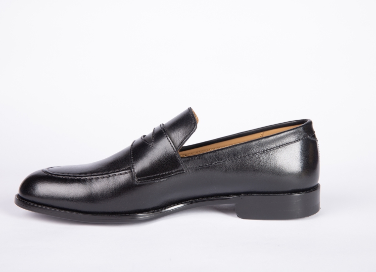 Black Penny Loafer RU