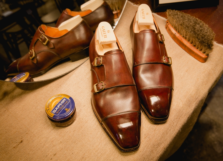 Double MonkStrap Brown LE