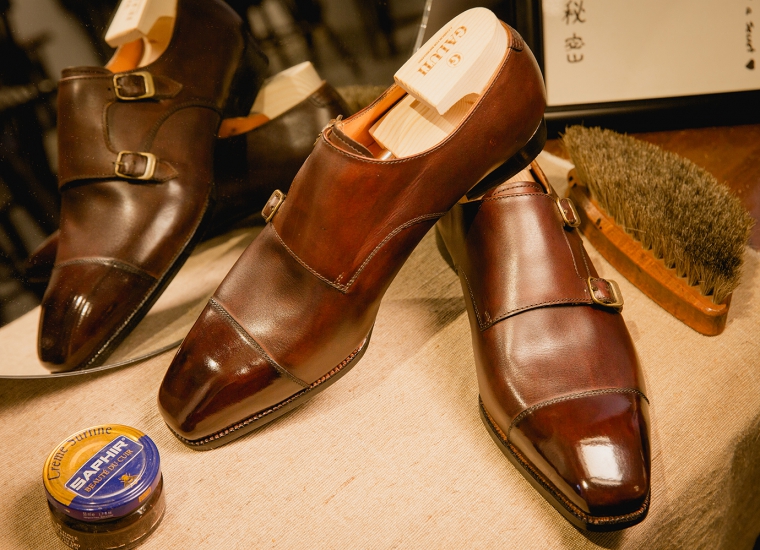 Brown Double Monk Strap LE