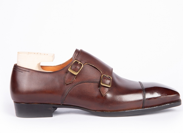 Brown Double Monk Strap LE