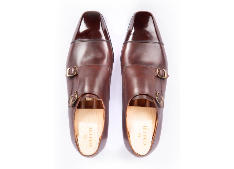 Double MonkStrap Brown LE