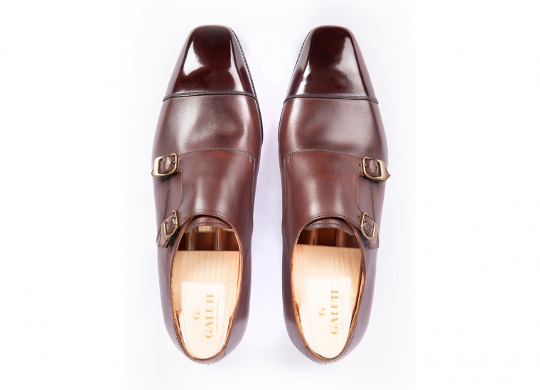 Brown Double Monk Strap LE