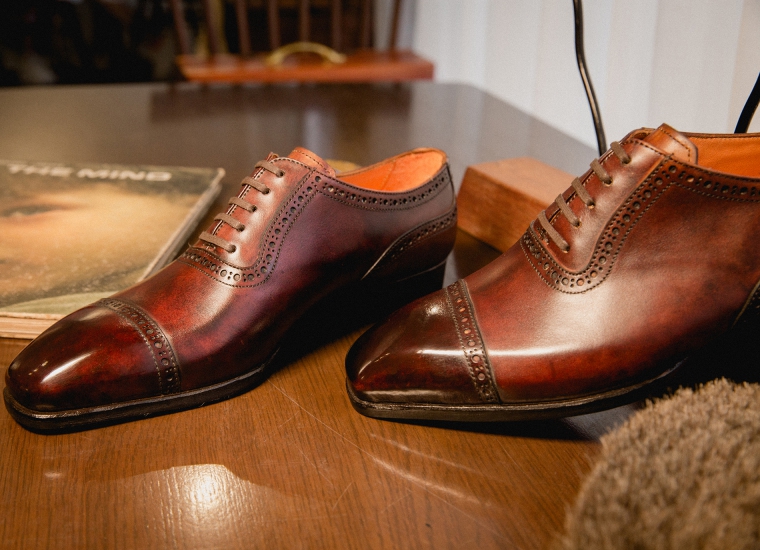 Brown Patina Adelaide Oxford LE