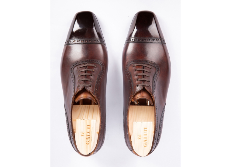 Brown Patina Adelaide Oxford LE