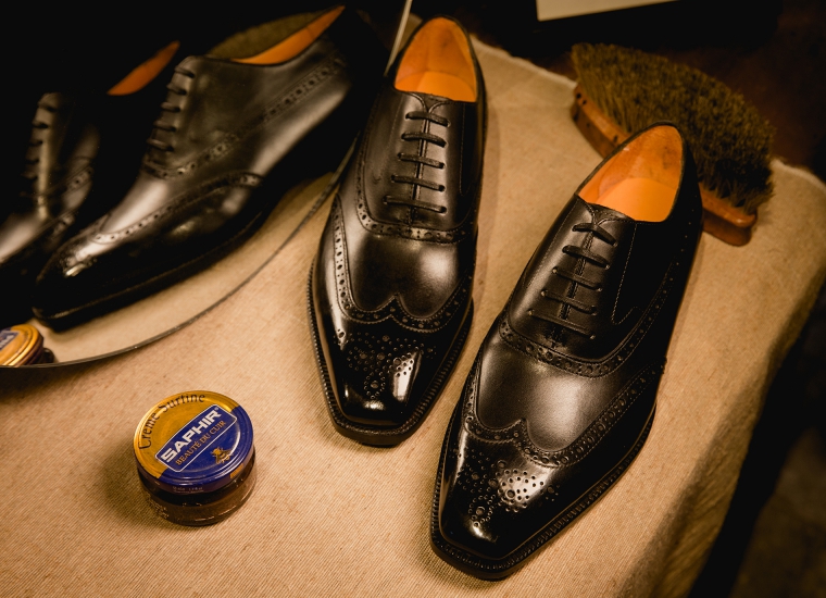 Oxford Wingtip Black LE
