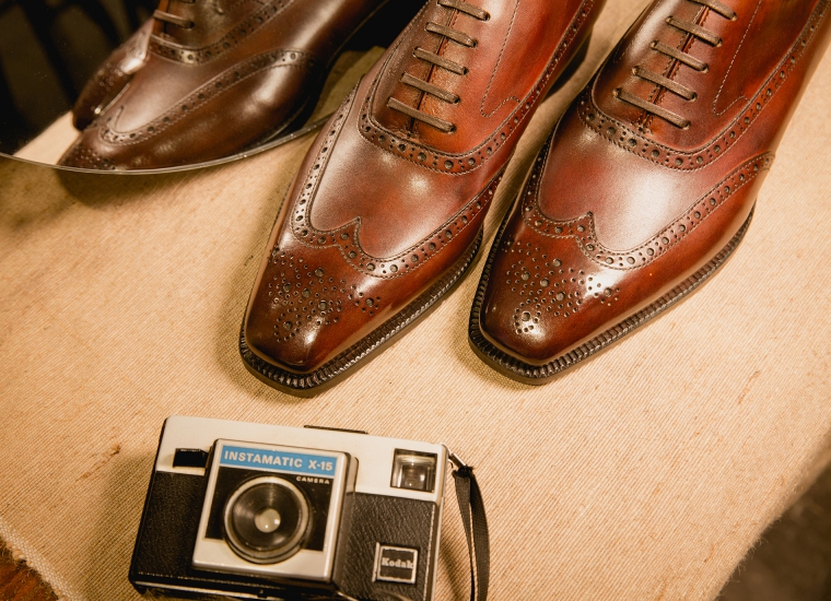 Oxford Wingtip Brown LE 