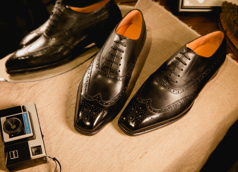 Oxford Wingtip Black LE
