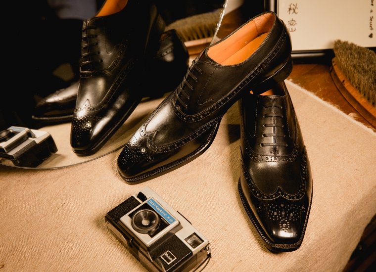 Oxford Wingtip Black LE