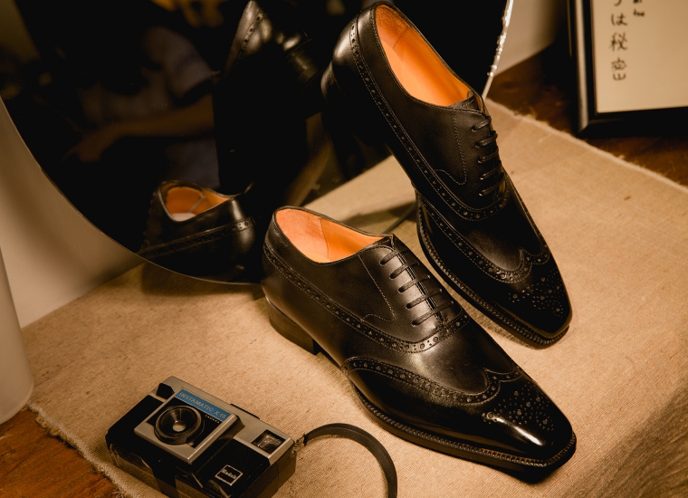 Oxford Wingtip Black LE