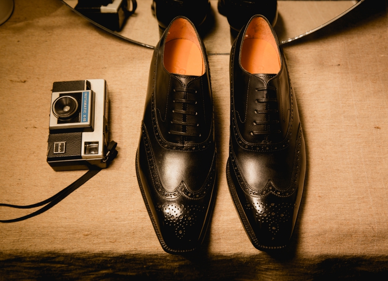 Oxford Wingtip Black LE