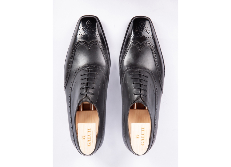 Oxford Wingtip Black LE