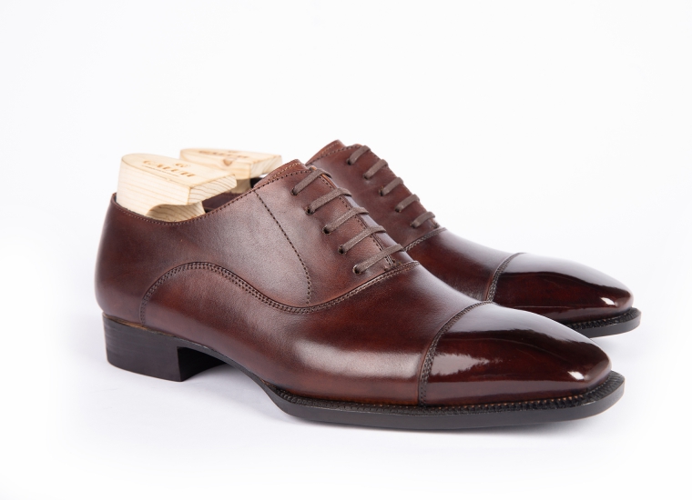 Brown Cap Toe Oxford LE