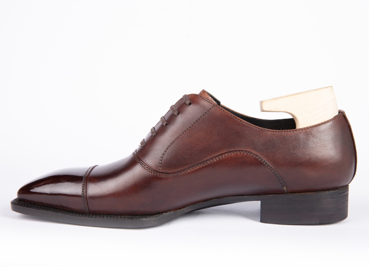 Brown Cap Toe Oxford LE