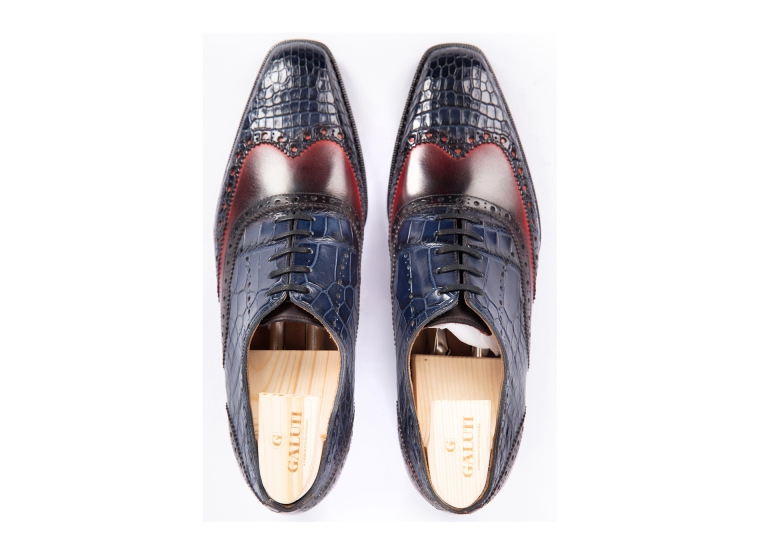 Oxford FullBrogue Mix Crocodile LE