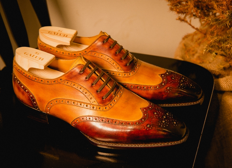 Honey Full Brogue Oxford LE