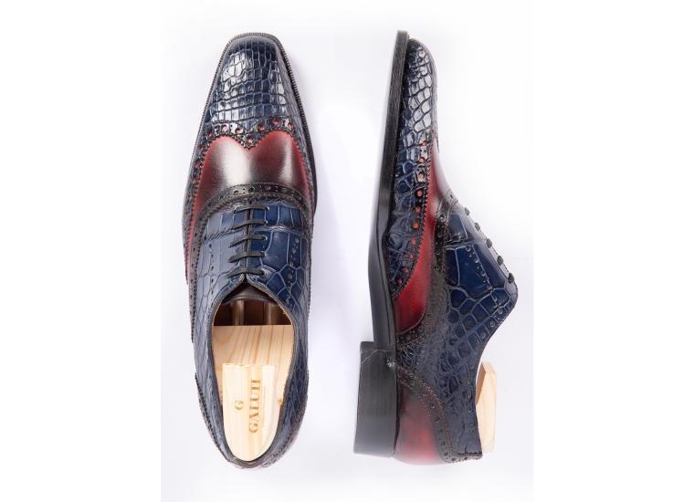 Oxford FullBrogue Mix Crocodile LE