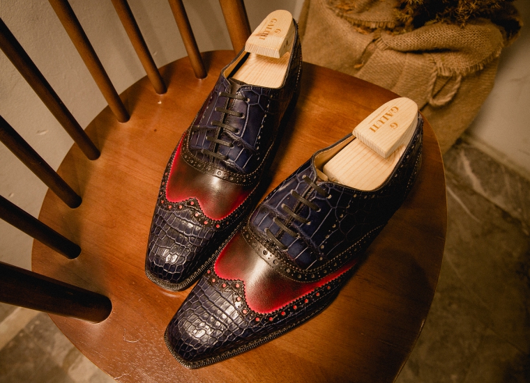 Oxford FullBrogue Mix Crocodile LE