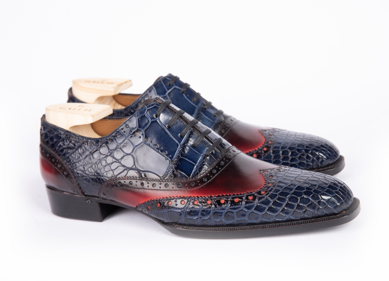 Oxford FullBrogue Mix Crocodile LE