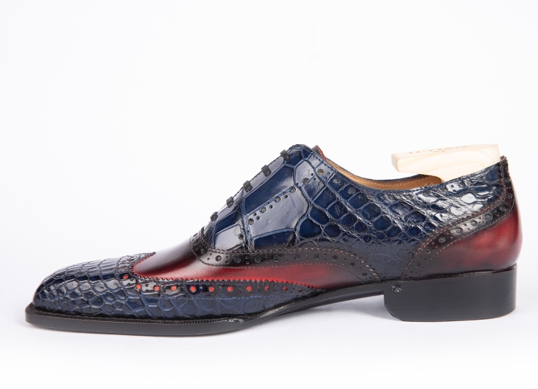 Oxford FullBrogue Mix Crocodile LE