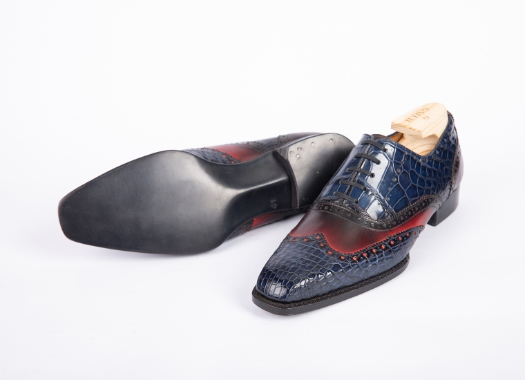 Oxford FullBrogue Mix Crocodile LE