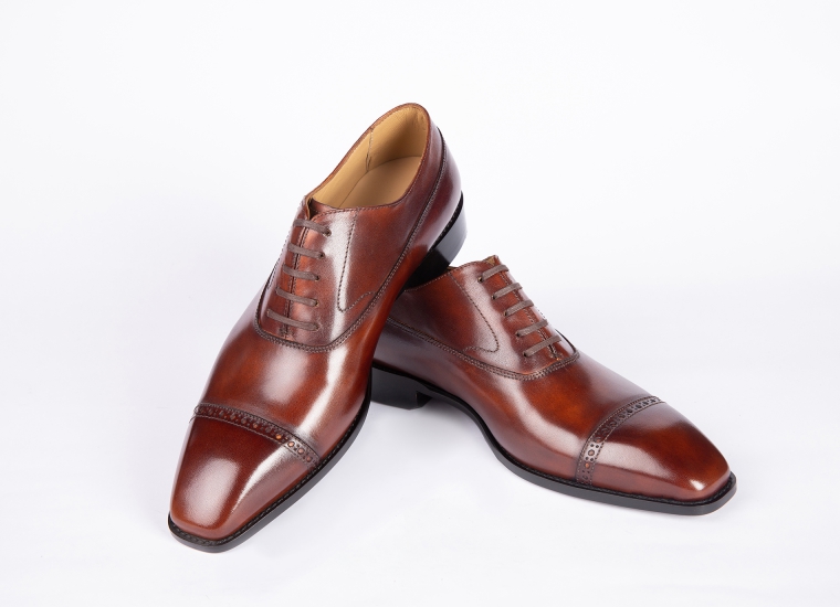 Brown Balmoral Cap Toe RU